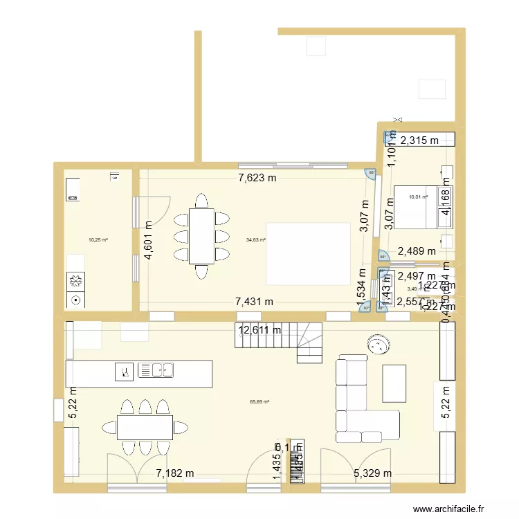 St Nicolas celestine. Plan de 