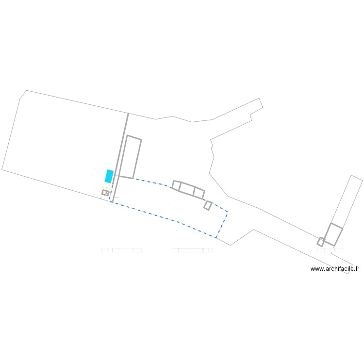 Abri de jardin. Plan de 0 pièce et 0 m2