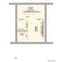 *1er Niveau Renforts et plancher Isolation comble,placo sous face                            1er Niveau Plancher combles                                                                                                  et palco sous plafond 