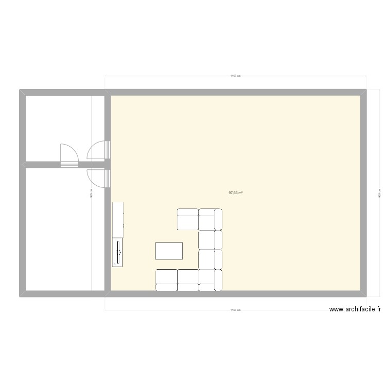 maison Sion. Plan de 0 pièce et 0 m2