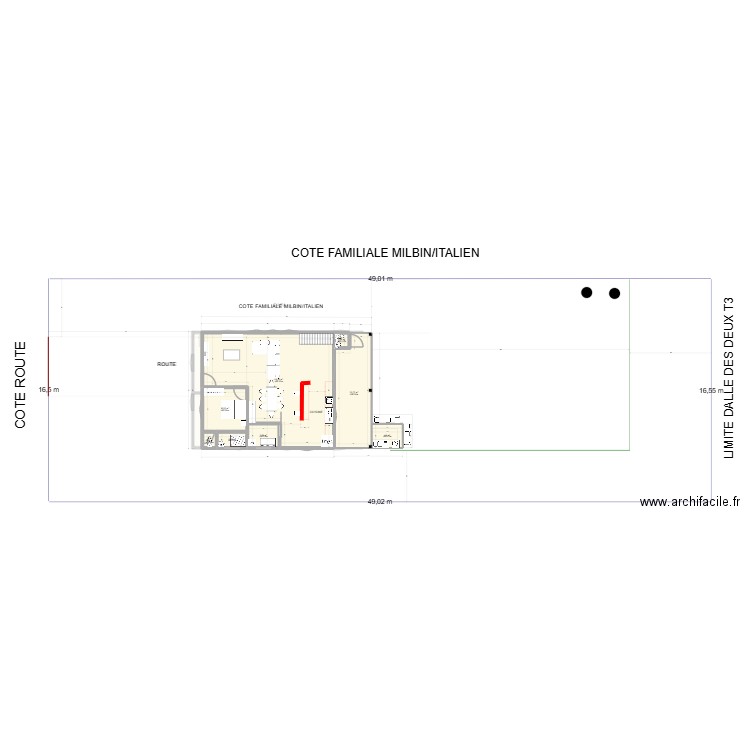 T5 + cuisine exterieur. Plan de 18 pièces et 203 m2