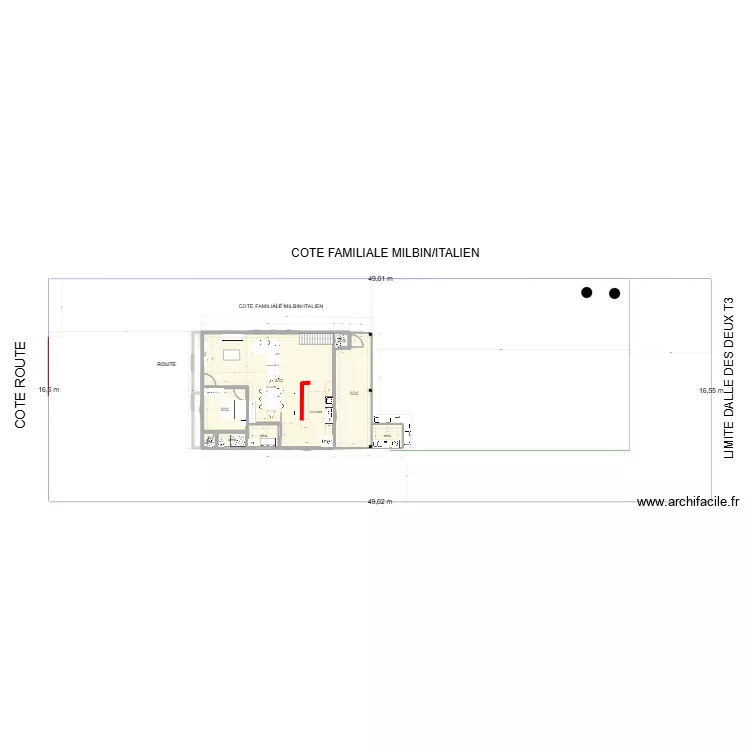 T5 + cuisine exterieur. Plan de 