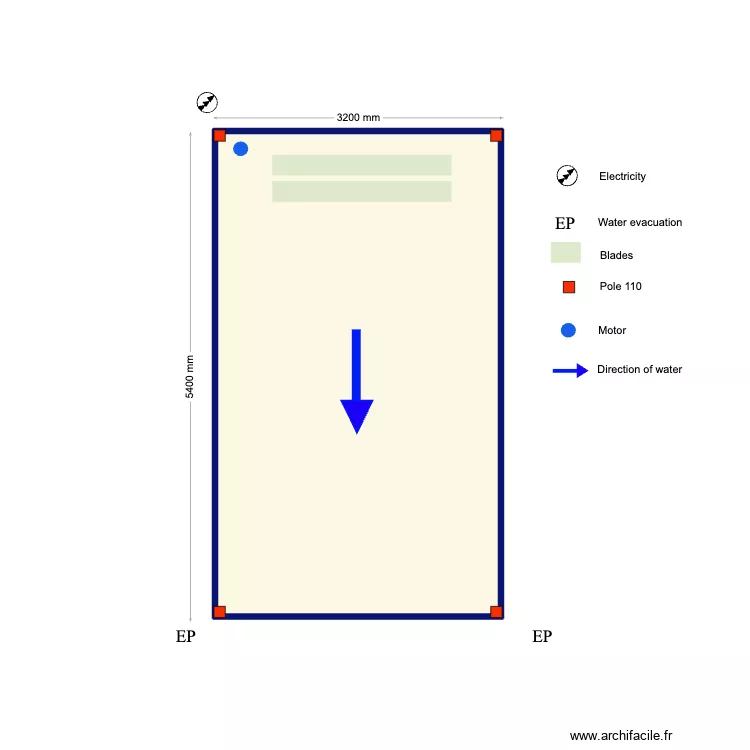 Lindfords ME. Plan de 1 Pièce et 16 m² Lindfords ME. Plan de 1 Pièce et 16 m²
