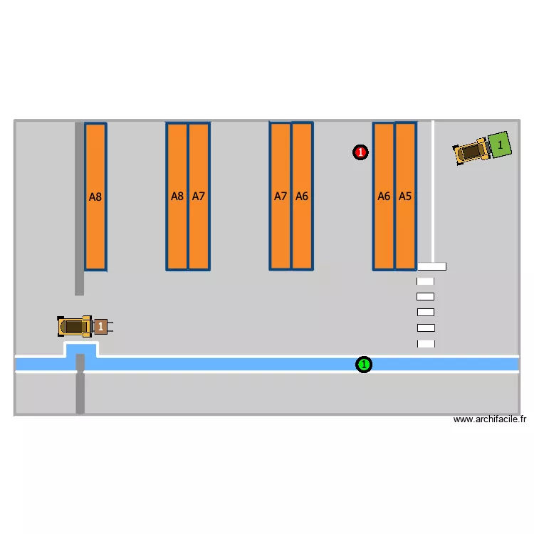 POSITION ACCIDENT 1. Plan de 11  et 758 m²