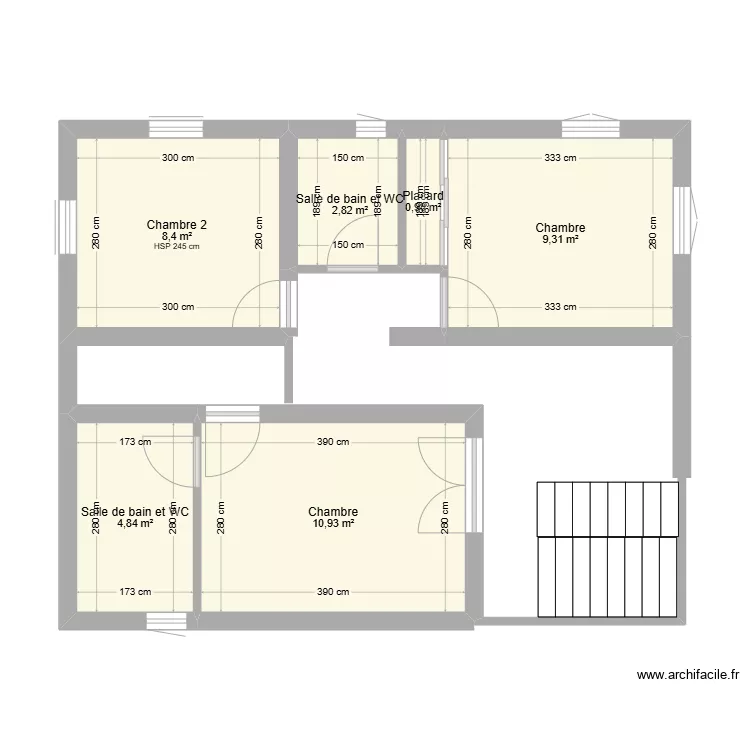 1 Etage. Plan de 1 Etage. Plan de