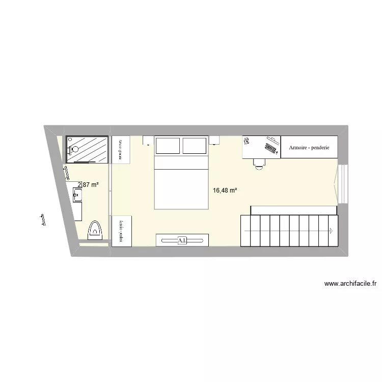 plan viel antibes salon. Plan de 