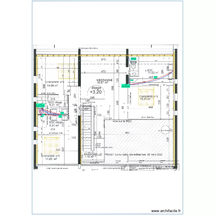 GFI PLOMBERIE ETAGE. Plan de 