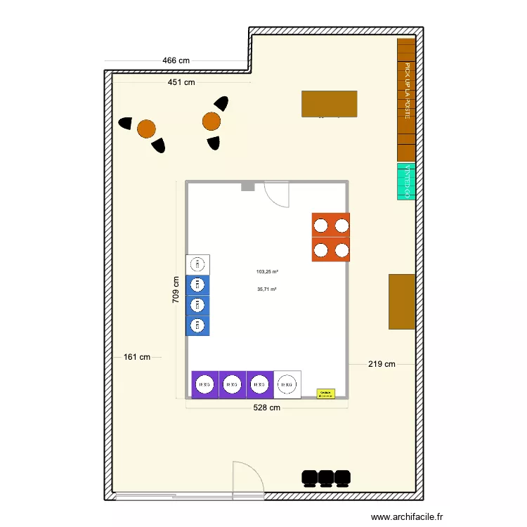 LAVERIE MERIGNAC MACDO MAIRIE. Plan de 0 pièce et 0 m2