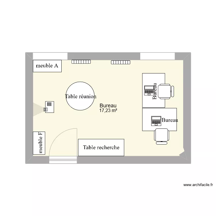 B105. Plan de B105. Plan de