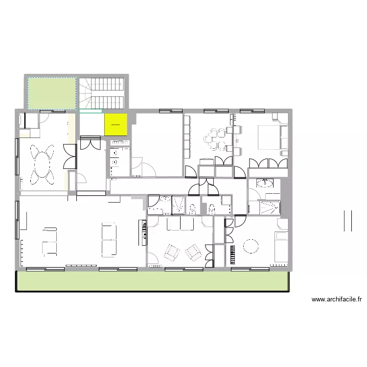 Appartement Enghien Mora variante 30 09. Plan de 