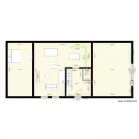 PROJET 19 X 8.5 AVEC ESCALIER A GAUCHE