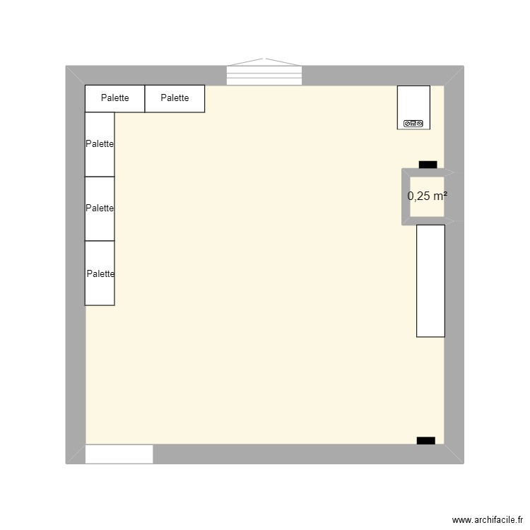 2ème étage 100% CROUSTI 91 - Nuisitime. Plan de 0 pièce et 0 m2