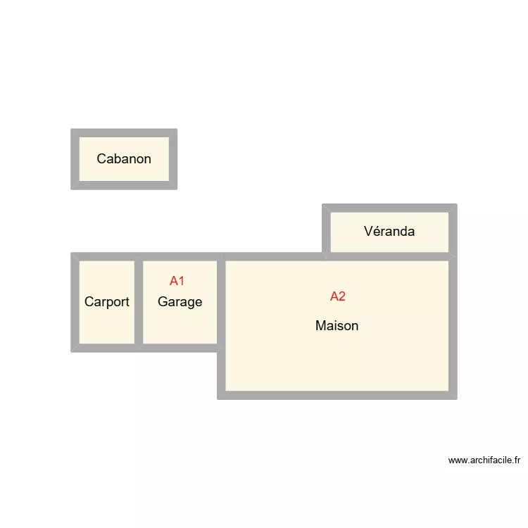 2507 LE JEAN JEREMY. Plan de 