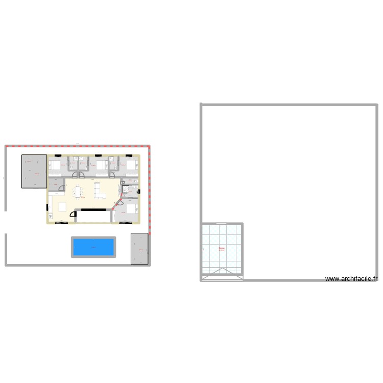 all. Plan de 0 pièce et 0 m2