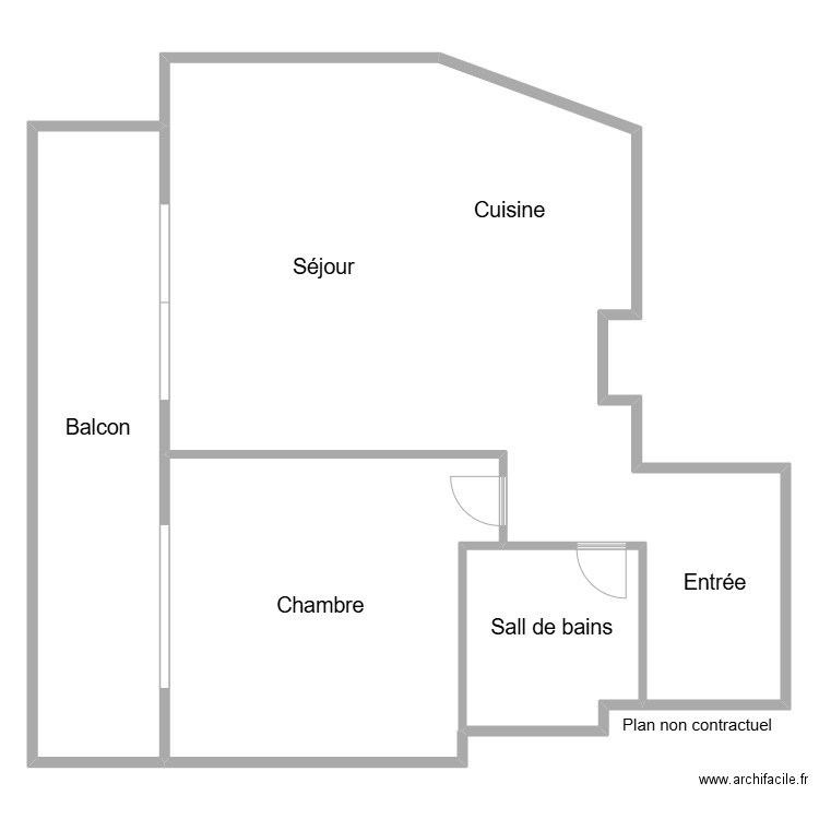 lefranc. Plan de 4 pièces et 383 m2