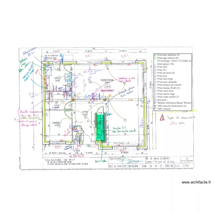 DEMORY RDC. Plan de 