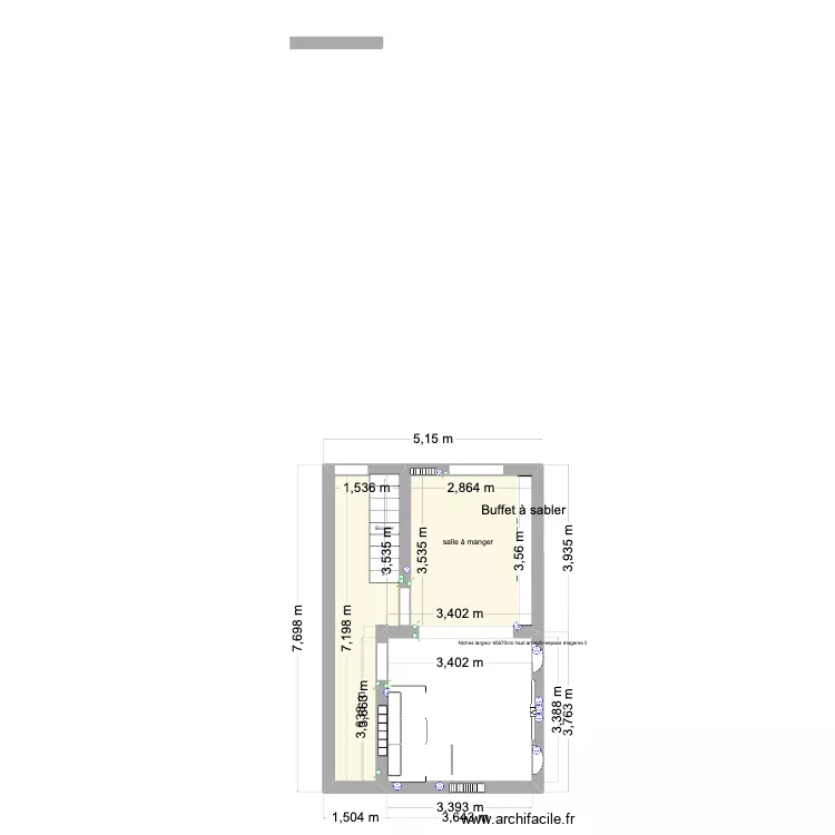 Jeanne D\'arc. Plan de 1  et 19 m²