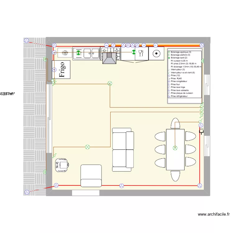 R1 La Llagonne.Mathias.&eacute;lec. Plan de 