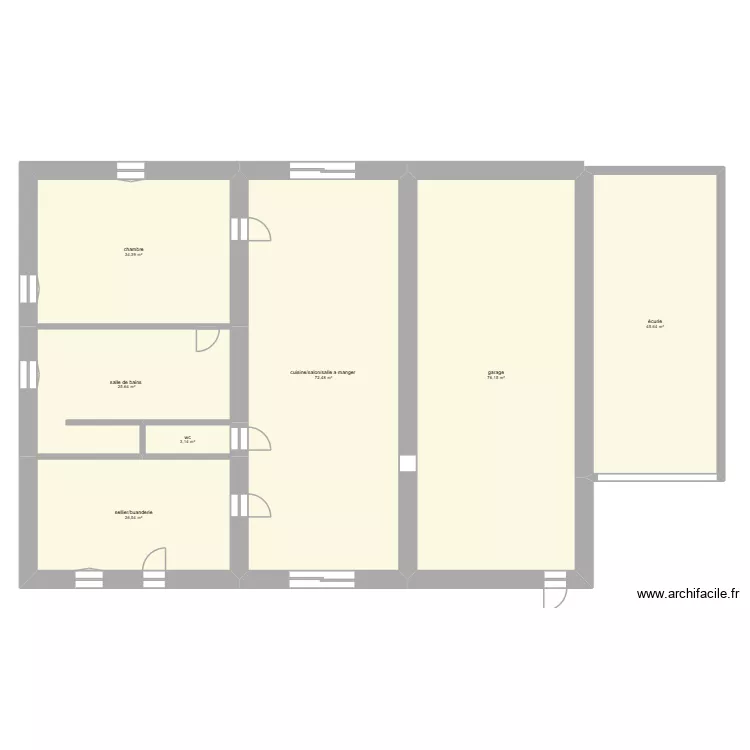 maison 1. Plan de 7 et 284 m² maison 1. Plan de 7 et 284 m²