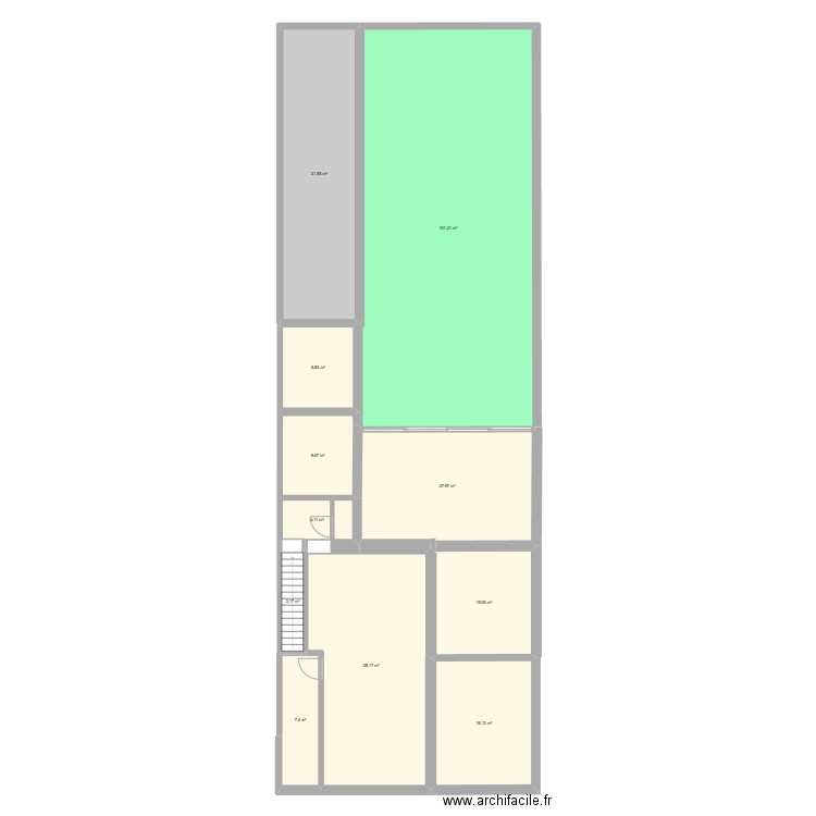 Brusselsesteenweg 18. Plan de 11 pièces et 265 m2