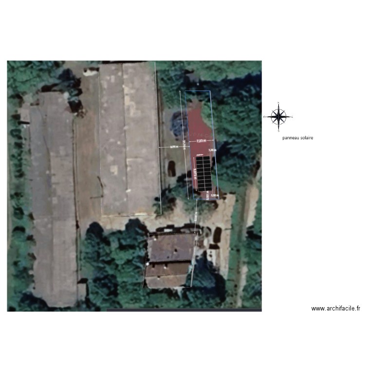 serre. Plan de 0 pièce et 0 m2