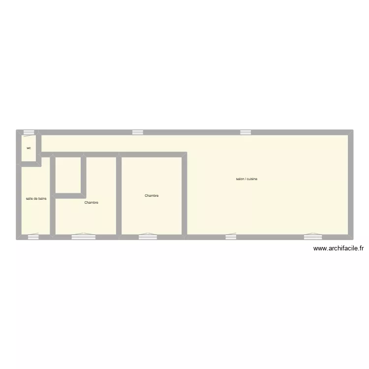 BARTSH &eacute;tat initial. Plan de 