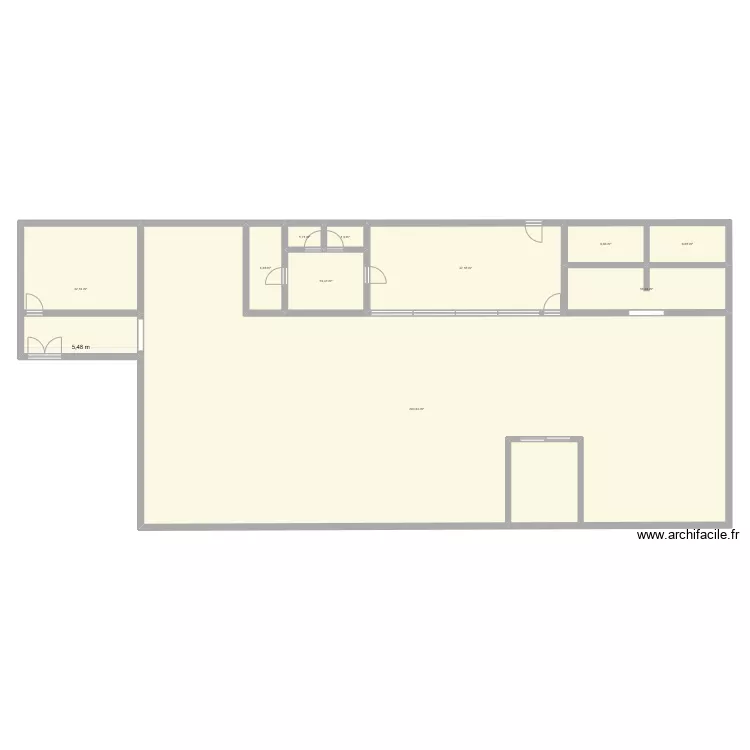 Gare Maritime Arenc. Plan de 