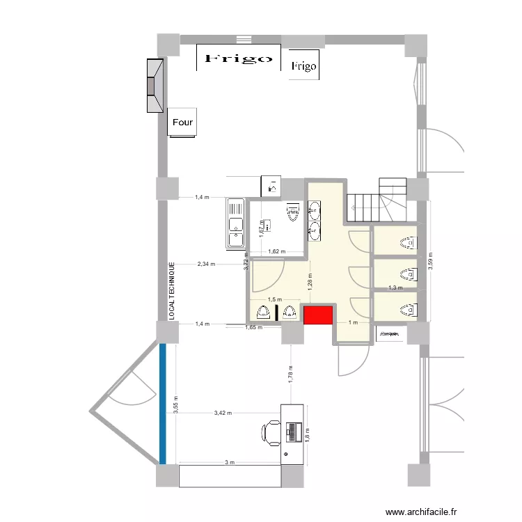 CUISINE EXIT11 V7. Plan de CUISINE EXIT11 V7. Plan de