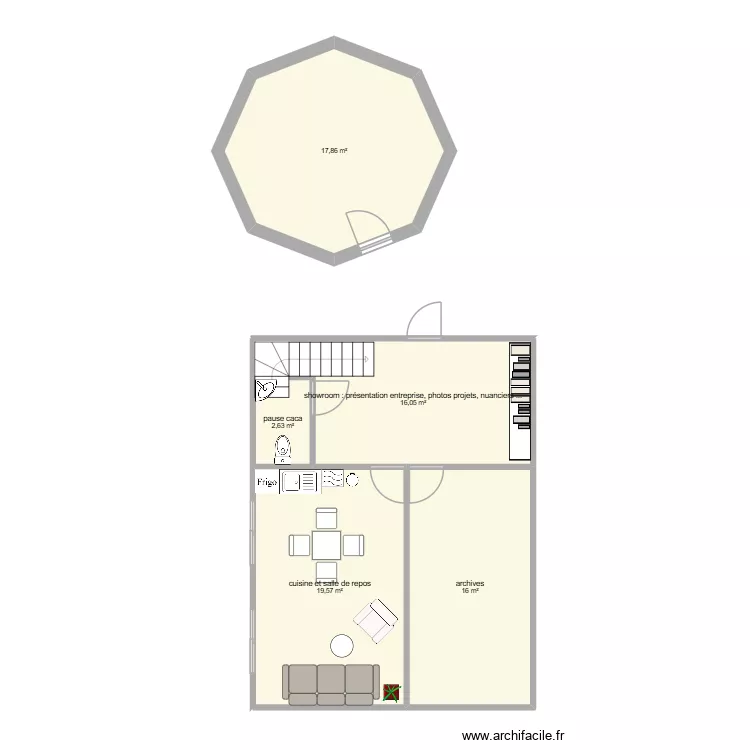 étage batiment saint peray. Plan de 5 et 72 m² étage batiment saint peray. Plan de 5 et 72 m²