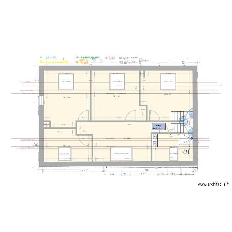 Rénovation Maison - Etat final Test. Plan de 0 pièce et 0 m2