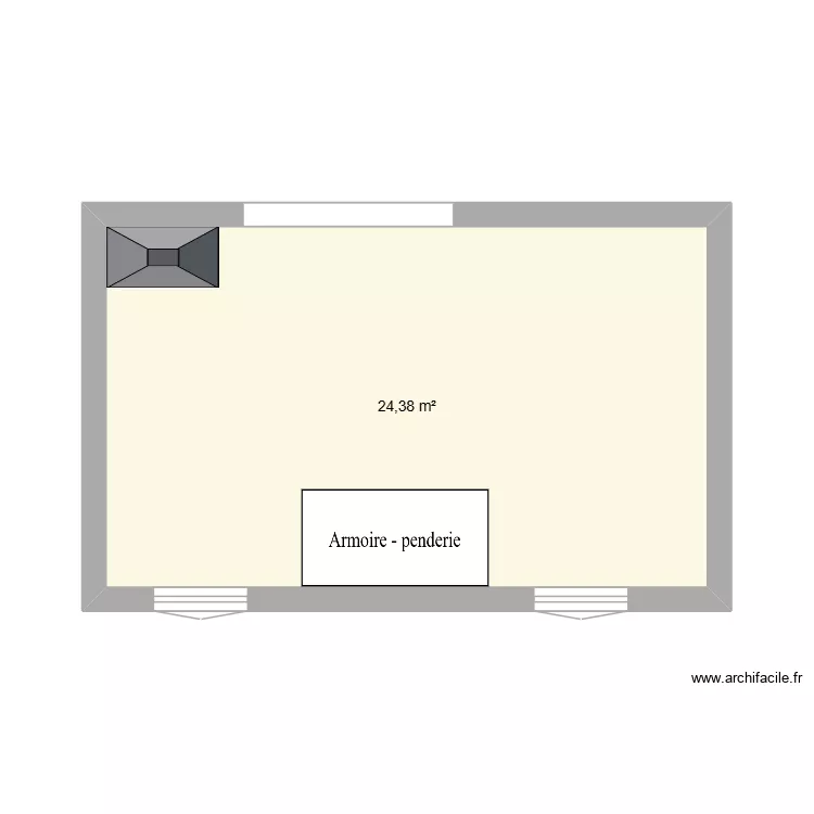 PR1. Plan de 1 et 24 m² PR1. Plan de 1 et 24 m²