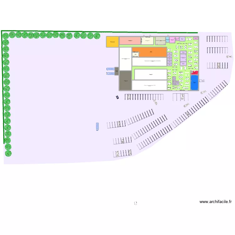 12.02 Plan Masse implantation _David_Modif SD. Plan de 