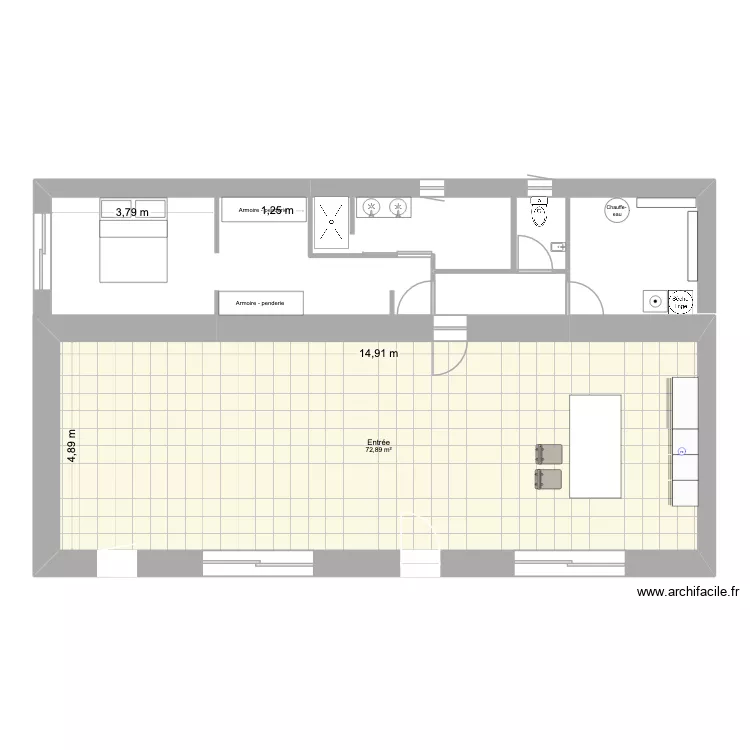 ALEX GREB2. Plan de 1 et 73 m² ALEX GREB2. Plan de 1 et 73 m²