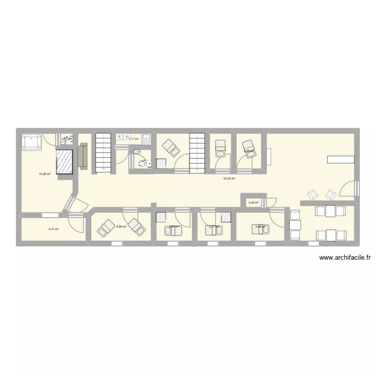 plan aura spa. Plan de 11 Pièces et 87 m² plan aura spa. Plan de 11 Pièces et 87 m²