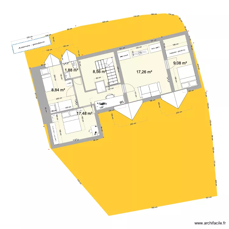 PRIEUX intérieur 1ER max. Plan de PRIEUX intérieur 1ER max. Plan de