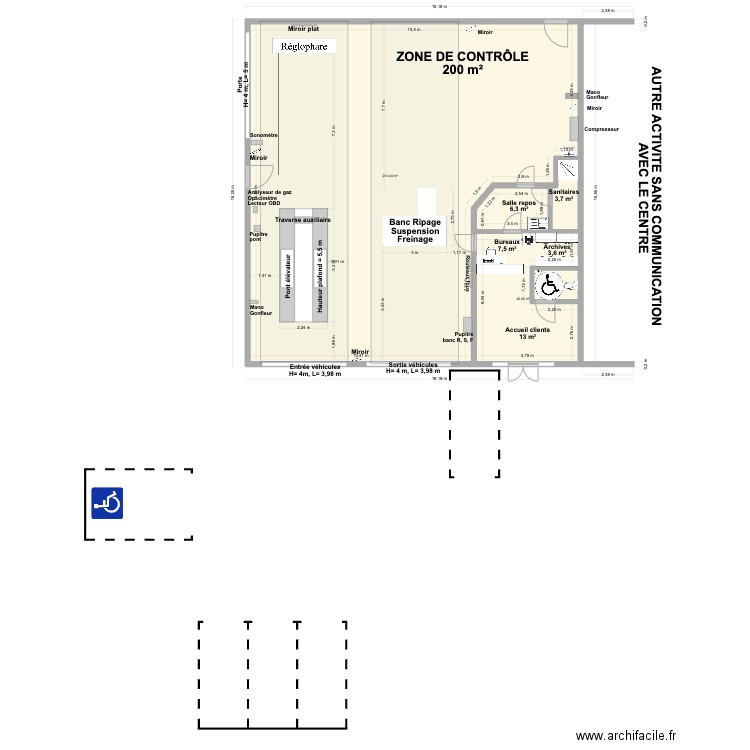 CCT VL/CL 21COSA. Plan de 5 pièces et 240 m2