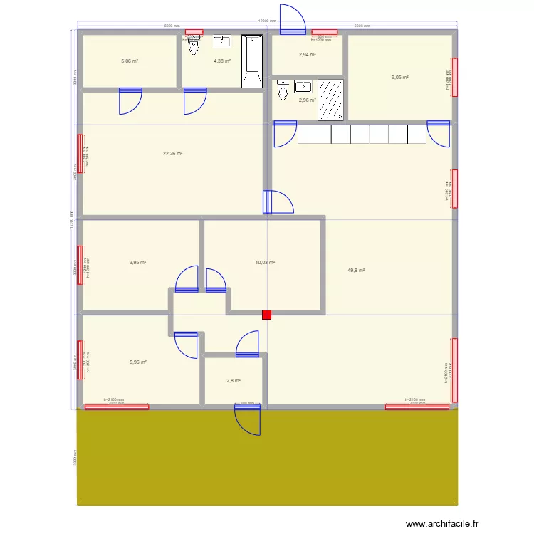 144 Ивантеевка. Plan de 