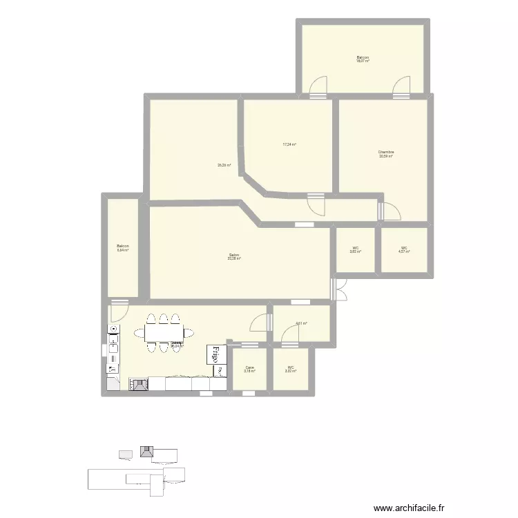 maison de hamed plan finale. Plan de 