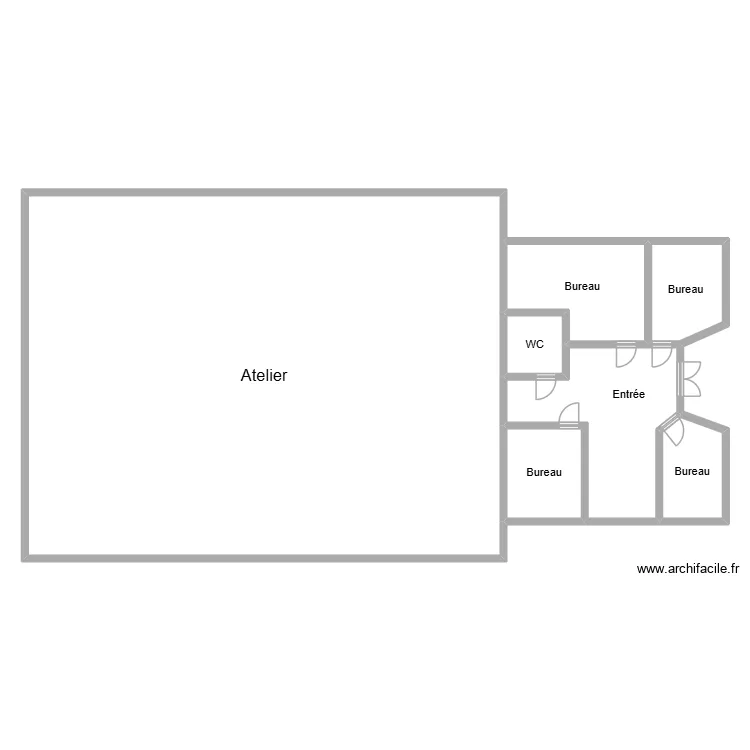 Plan angers. Plan de 7  et 369 m²
