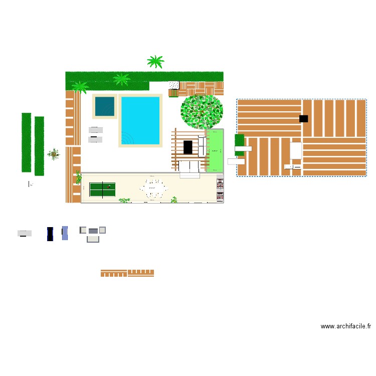 Extérieur mont Vernon 3 vol 8. Plan de 2 pièces et 56 m2