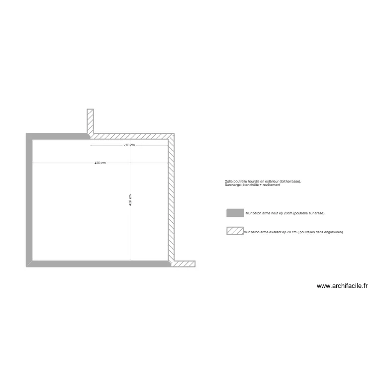 Dalle BARONE Talloires. Plan de 