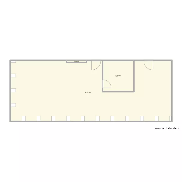 GSA - SCV0. Plan de 3 Pièces et 92 m² GSA - SCV0. Plan de 3 Pièces et 92 m²