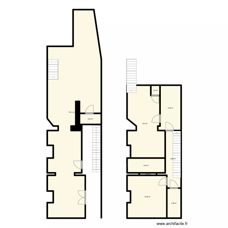Serge. Plan de 10 et 150 m² Serge. Plan de 10 et 150 m²