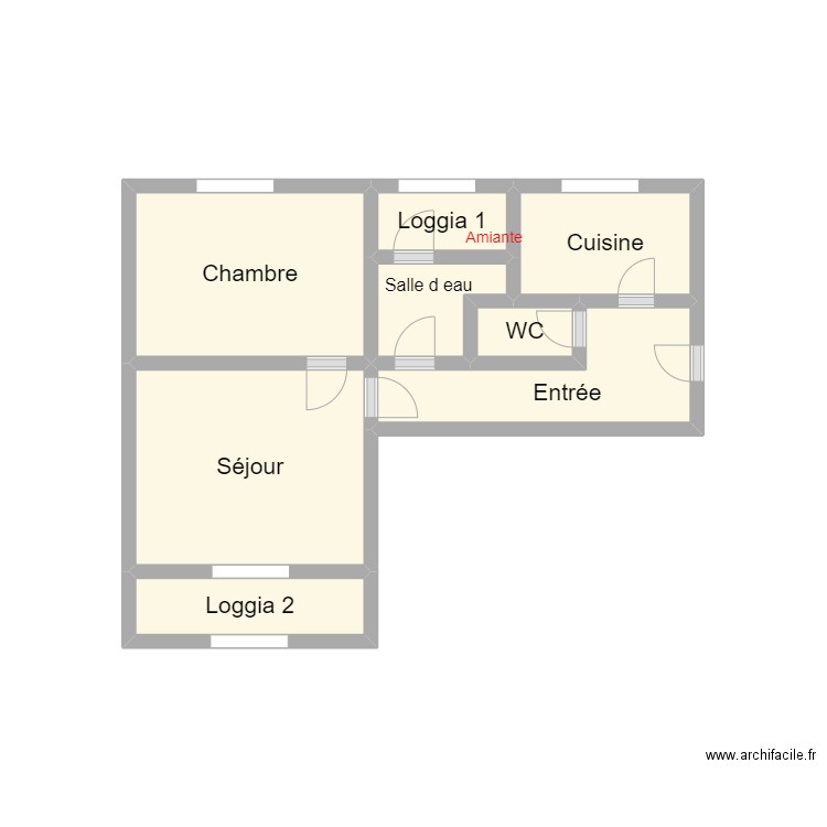 PLAN 2404 DUCROUX. Plan de 8 pièces et 9 m2