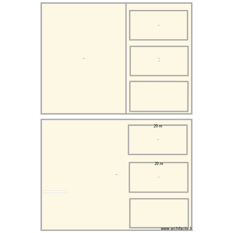 plan padel 1. Plan de 7 pièces et 4720 m2