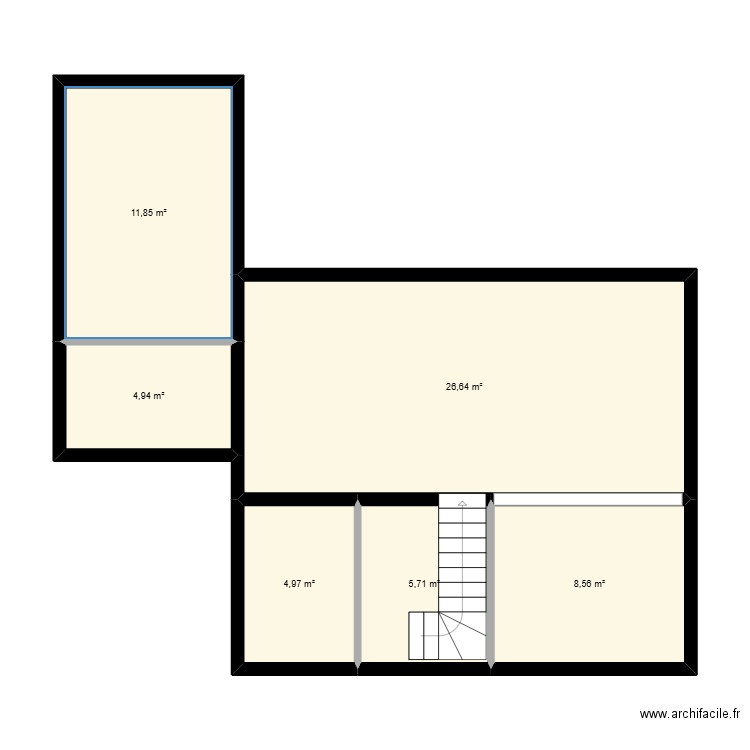 PROJET BARR ALTENBERG. Plan de 6 pièces et 63 m2