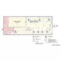 Plan 2D CDC Magasin BELONG Final - Norme Handicap&eacute;e 1
