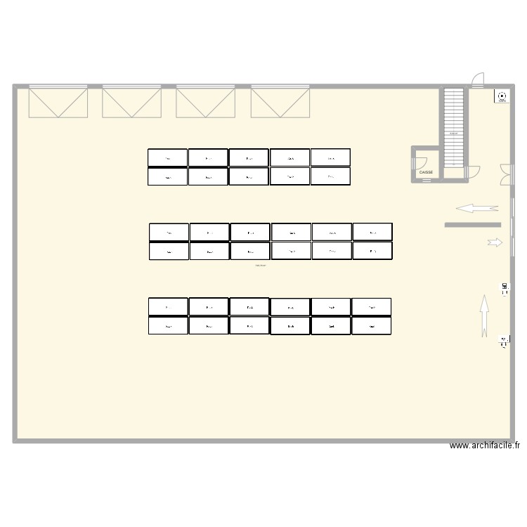 DPS CHAMBERY. Plan de 2 pièces et 805 m2