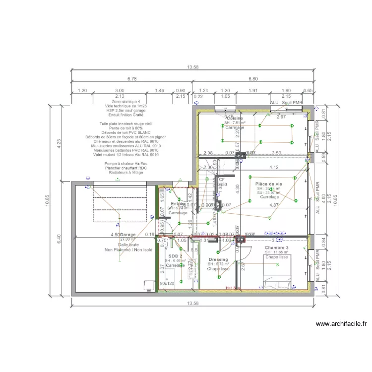 RDC DUMOULIN. Plan de 