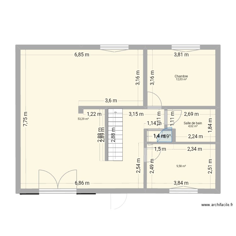 MAISON PIGNAN 2. Plan de 10 pièces et 160 m2